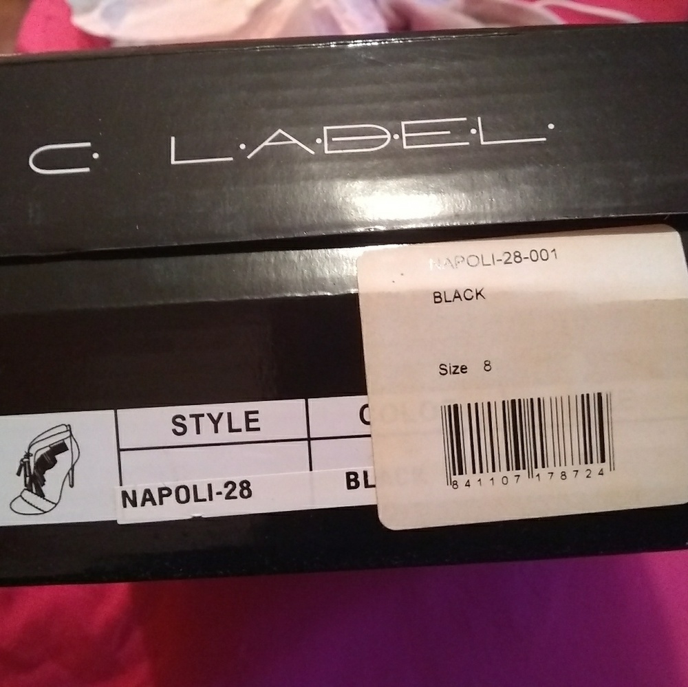 C Label High Heeled Fringe Shoes - Picture 5 of 5